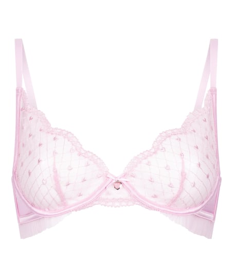 Soutien-gorge &agrave; armatures non-pr&eacute;form&eacute; Cordelie, Rose