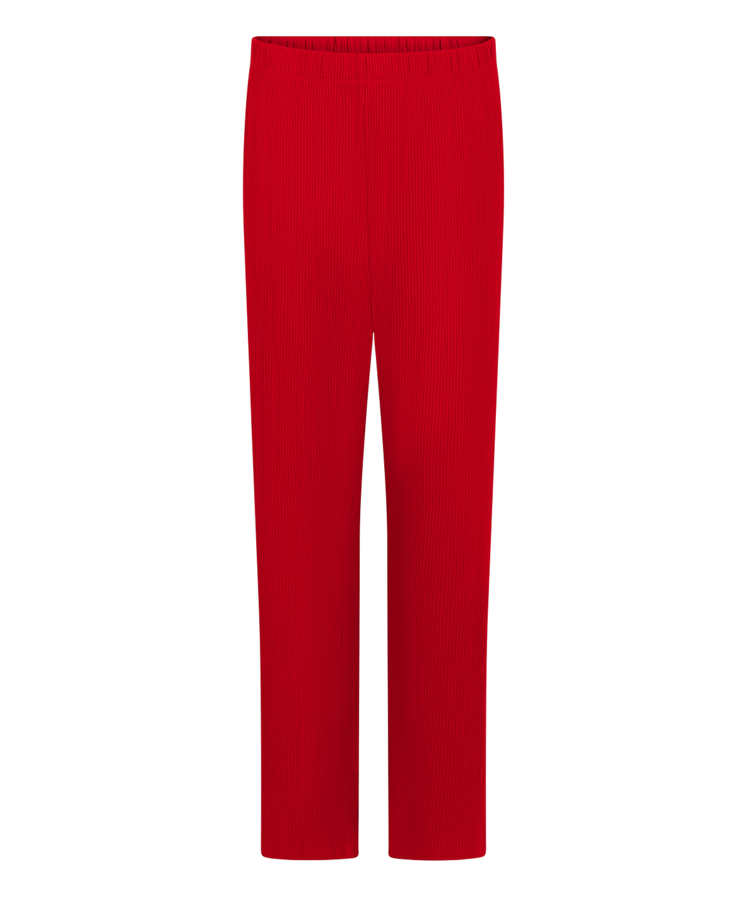 Pantalon Brushed Jersey, Rouge, main