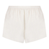 Satin-Shorts Minimal, Wei&szlig;