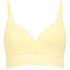 Soutien-gorge sans armatures pr&eacute;form&eacute; Andrea, Jaune