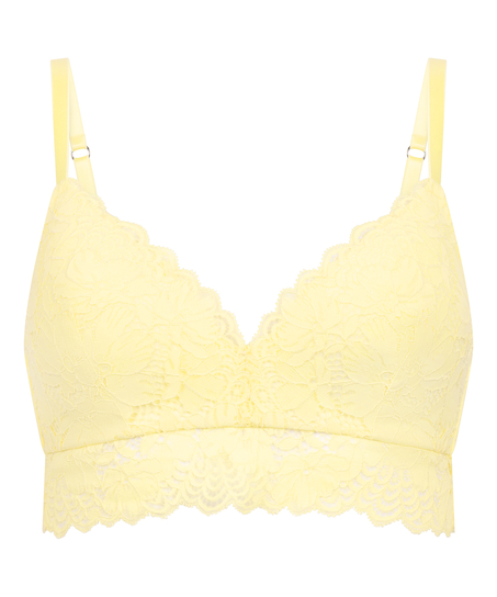 Soutien-gorge sans armatures pr&eacute;form&eacute; Andrea, Jaune