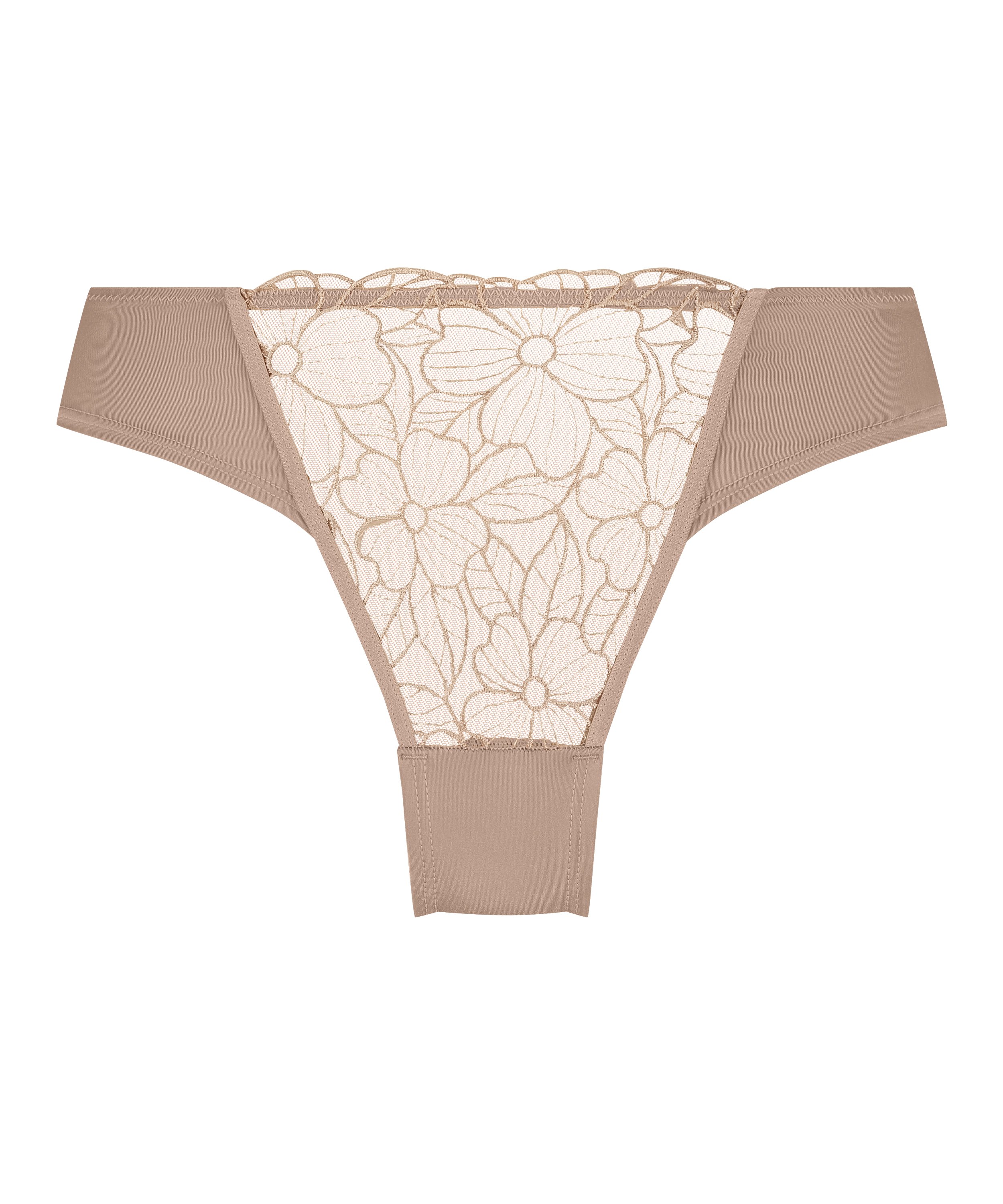 Slip brésilien Anya, marron, main