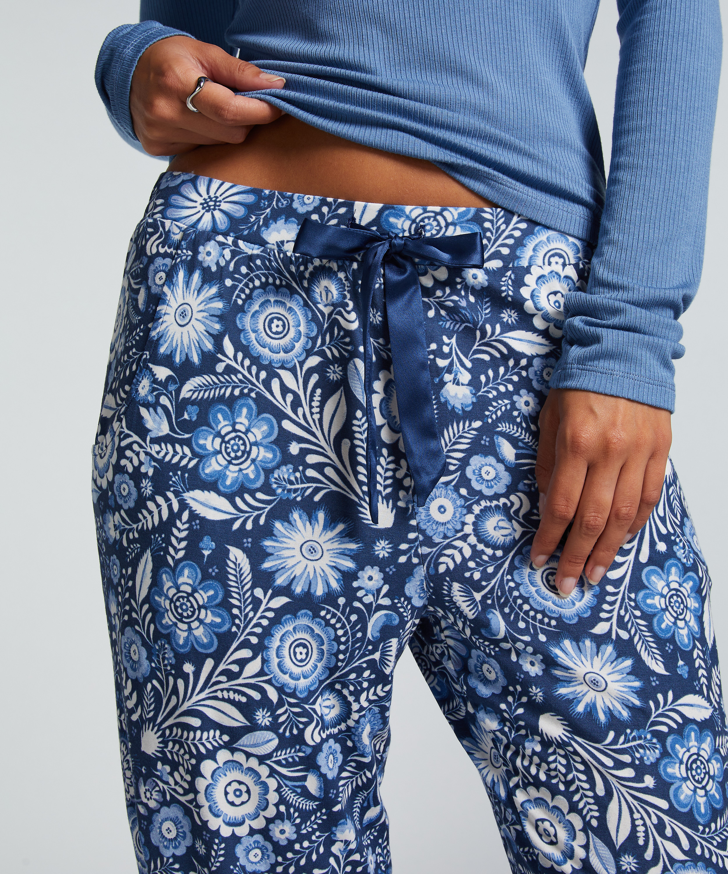 Petite pantalon de pyjama, Bleu, main