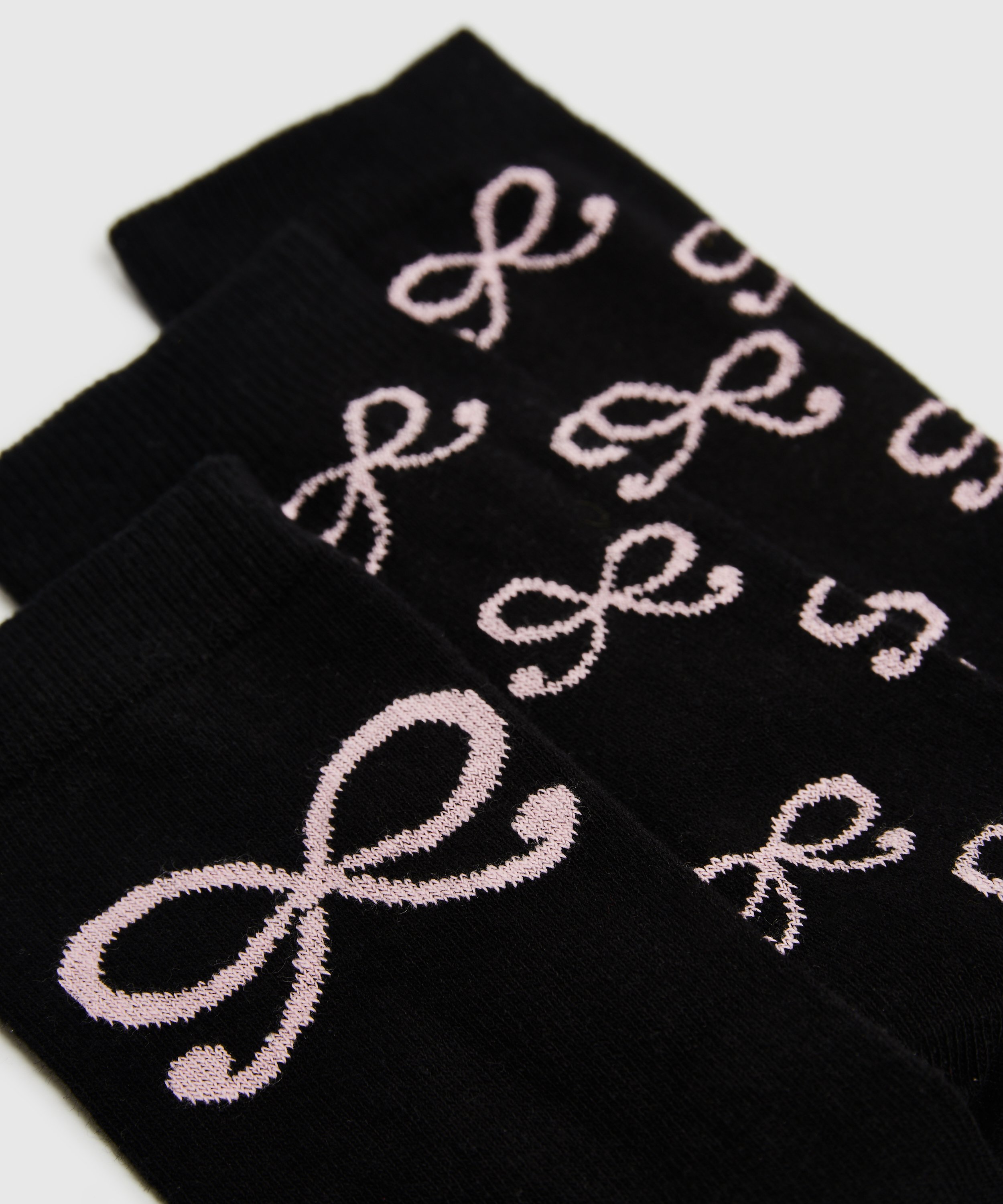 2 Paires de Chaussettes en Coton, Gris, main