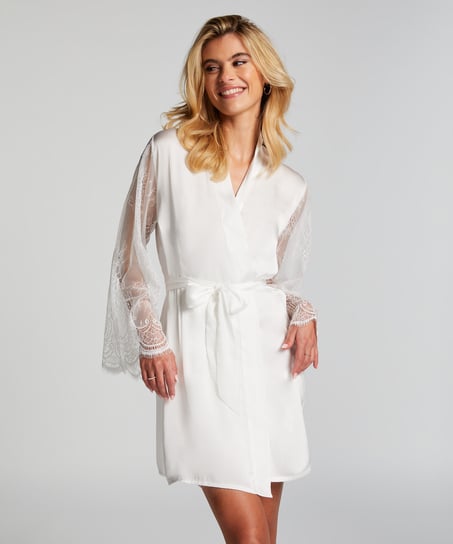 Kimono Satin, Wei&szlig;