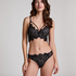 Soutien-gorge &agrave; armatures pr&eacute;form&eacute; longline Marilee, Noir