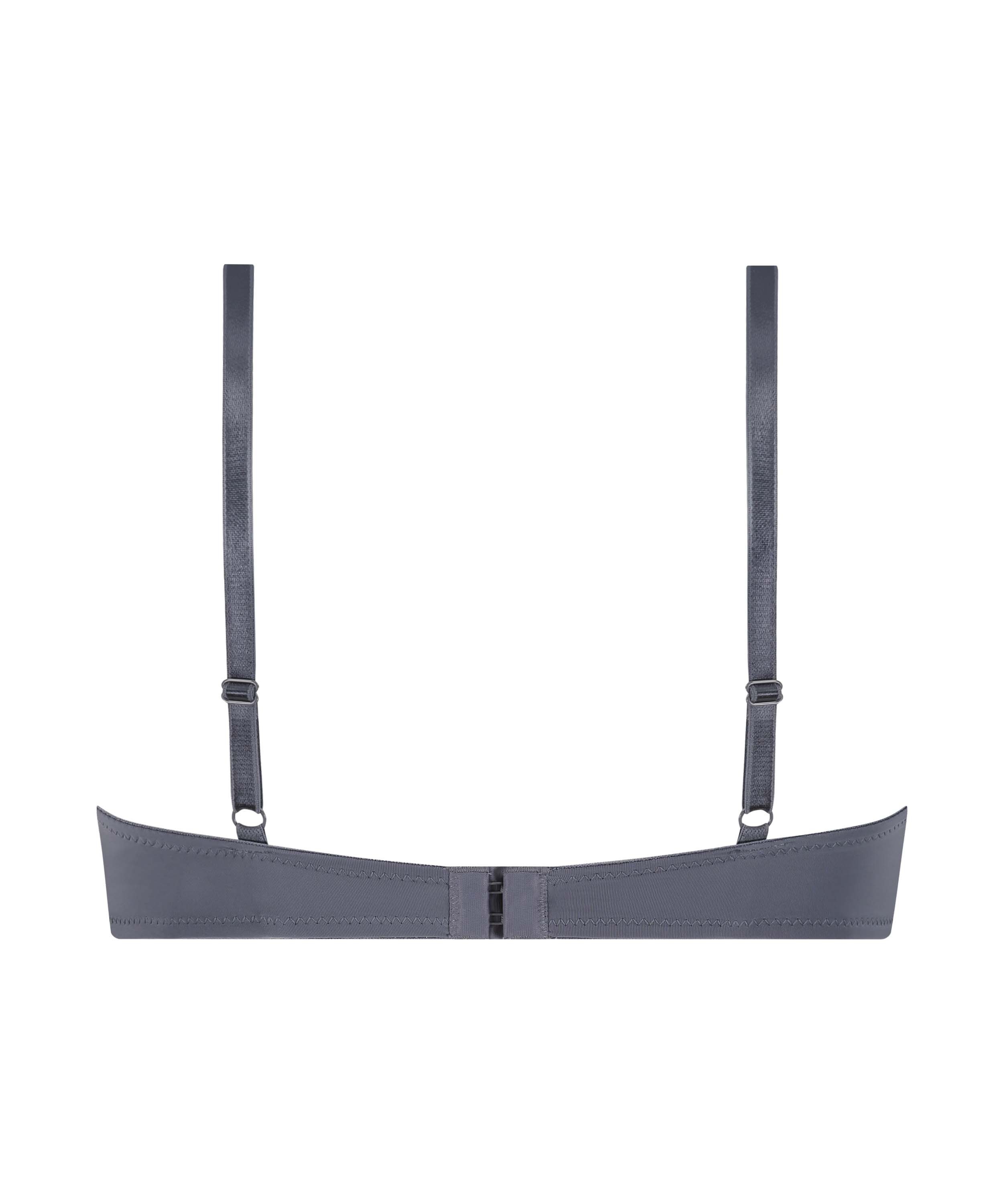 Vorgeformter Bügel-BH Plunge, Grau, main