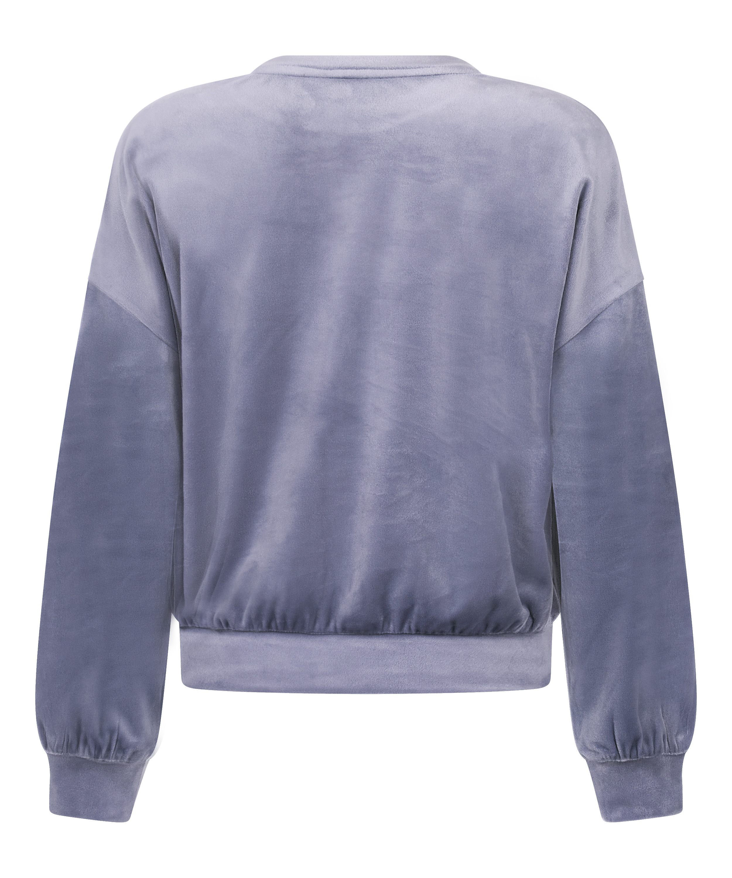 Velours Top, Blau, main