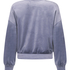 Velours Top, Blau