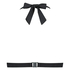 Triangel-Bikini-Top Luxe, Schwarz