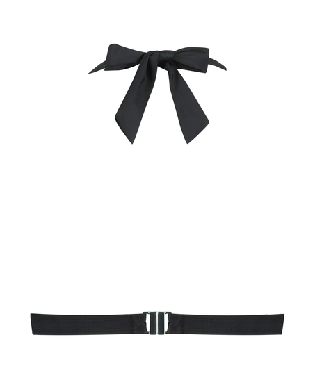 Triangel-Bikini-Top Luxe, Schwarz