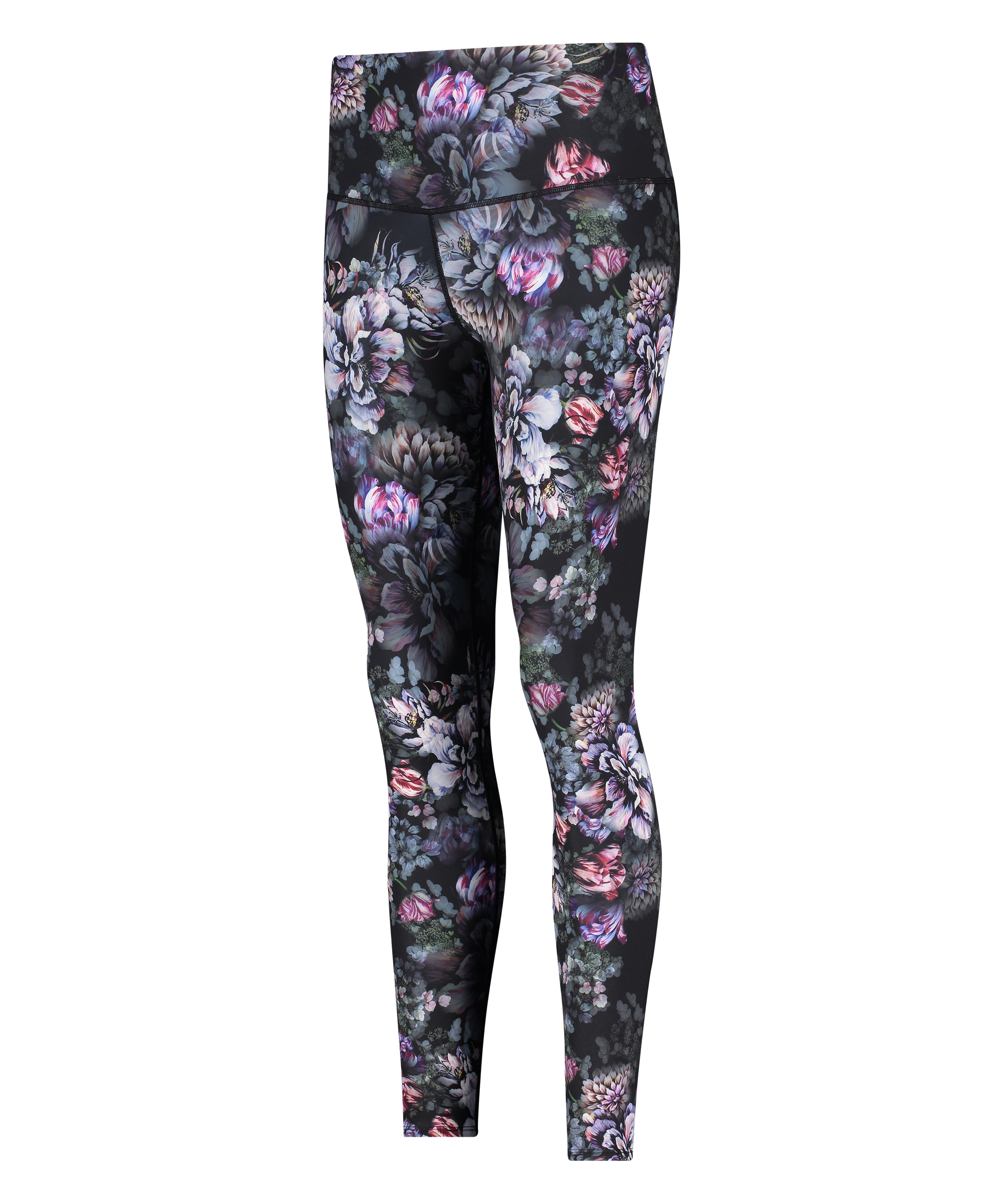 Legging de sport taille haute HKMX Flower, Noir, main