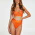 Hochgeschnittener Brazilian-Slip Flexing, Orange