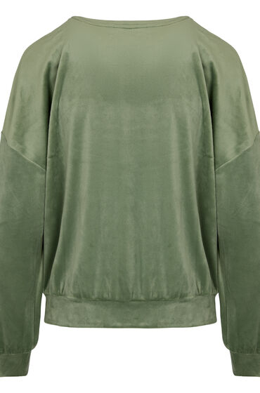 Hunkemöller Velours Top Green
