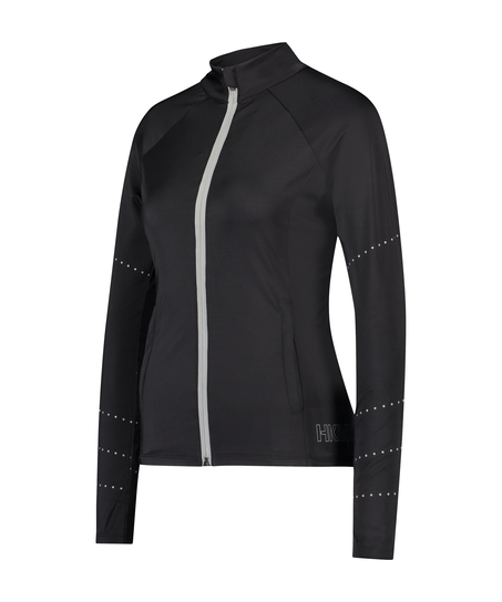 HKMX Run Baby Run Jacke, Schwarz