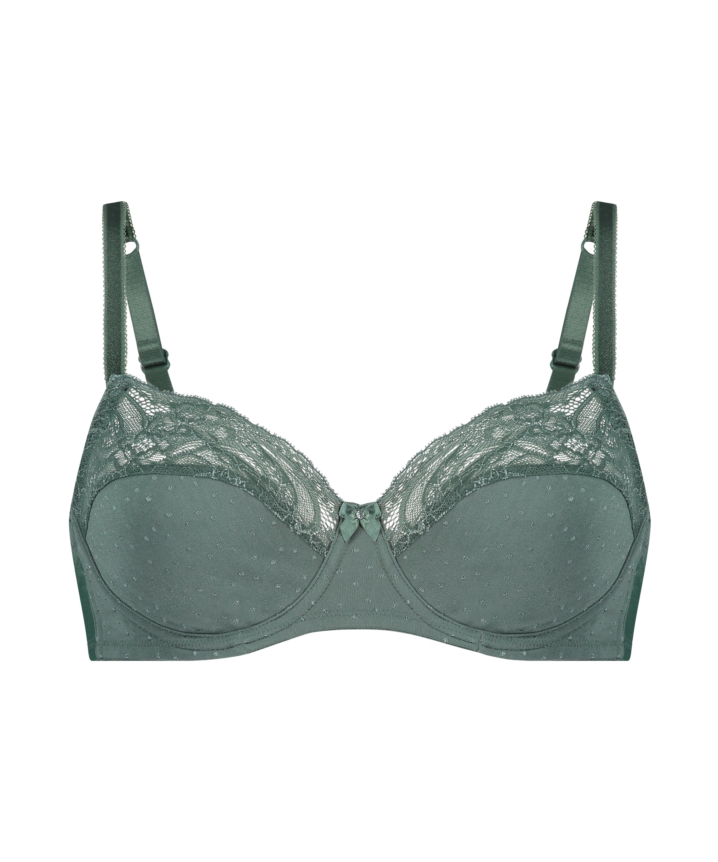 Soutien-gorge à armatures non-préformé Sophie, Vert, main