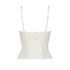 Bustier Cesca, Blanc