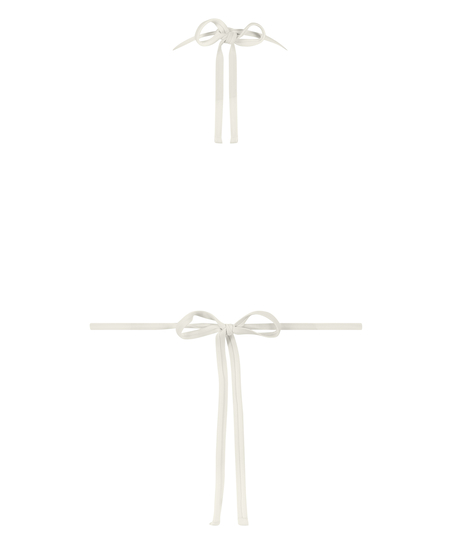 Triangle-Bikini-Top Maui, Weiß