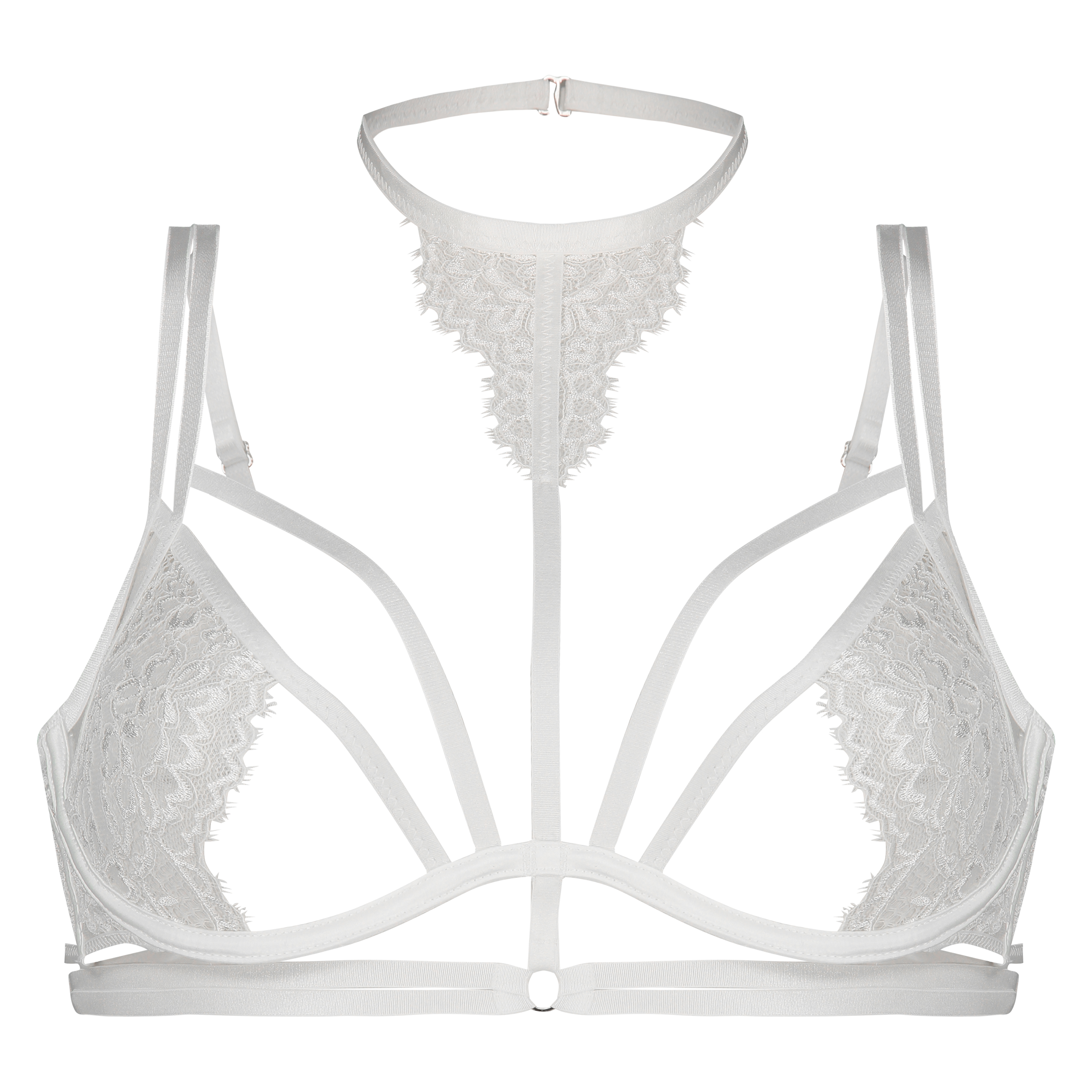 Soutien-gorge &agrave; armatures non-pr&eacute;form&eacute; Chasity, Blanc, main