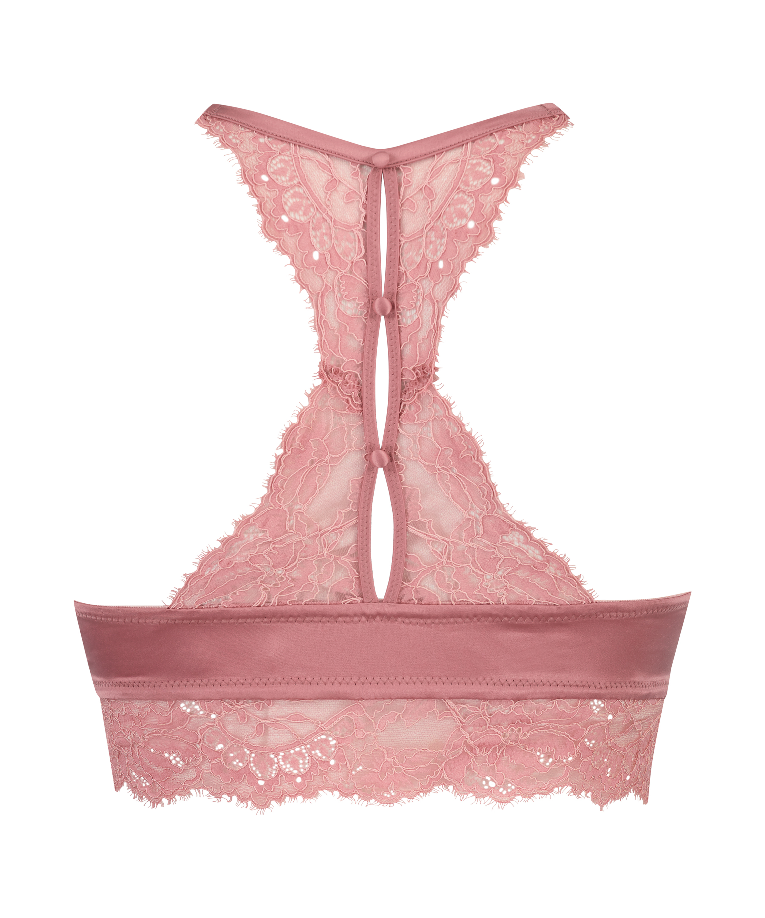 Soutien-gorge push-up &agrave; armatures pr&eacute;form&eacute; Cecile, Rose, main