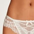 Slip brésilien Daisy, Blanc