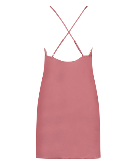 Satin-Slipdress Zara, Rose