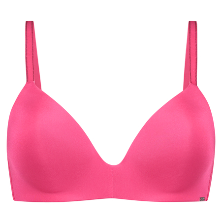 Soutien-gorge push-up pr&eacute;form&eacute; sans armatures Mona, Rose