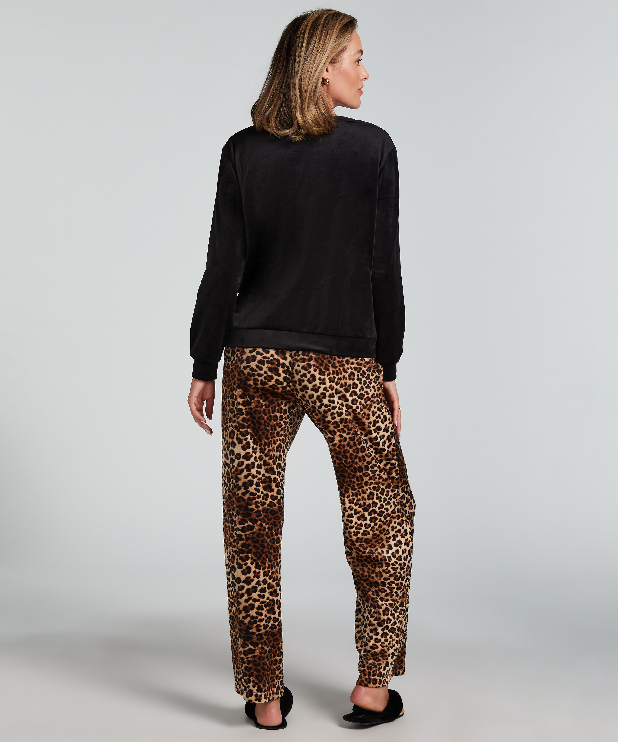 Pyjama avec sac, Beige, main