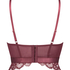 Soutien-gorge &agrave; armatures pr&eacute;form&eacute; longline Heather, Rouge