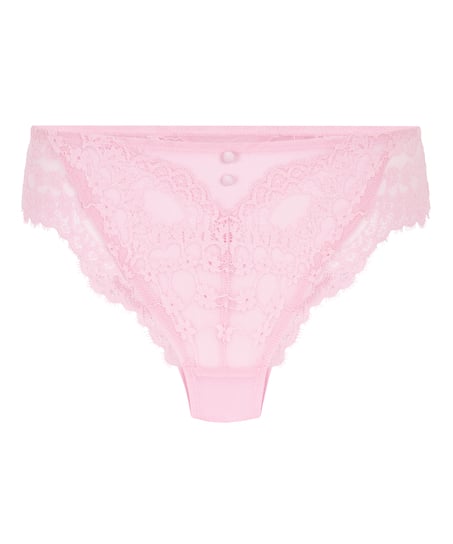 Slip brésilien Daisy, Rose