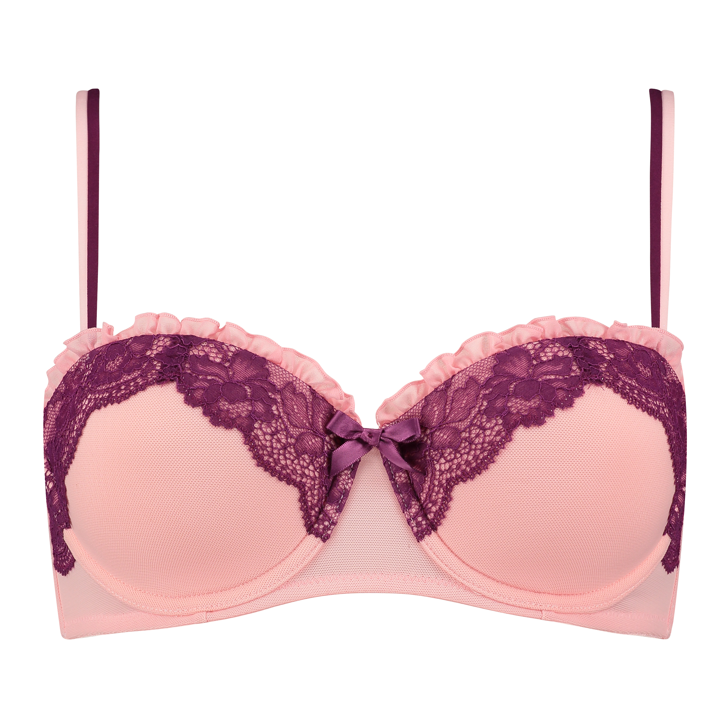 Padded underwired bra Jenna, Rose, main