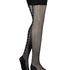 15 Denier Hold-Ups Heart, Schwarz