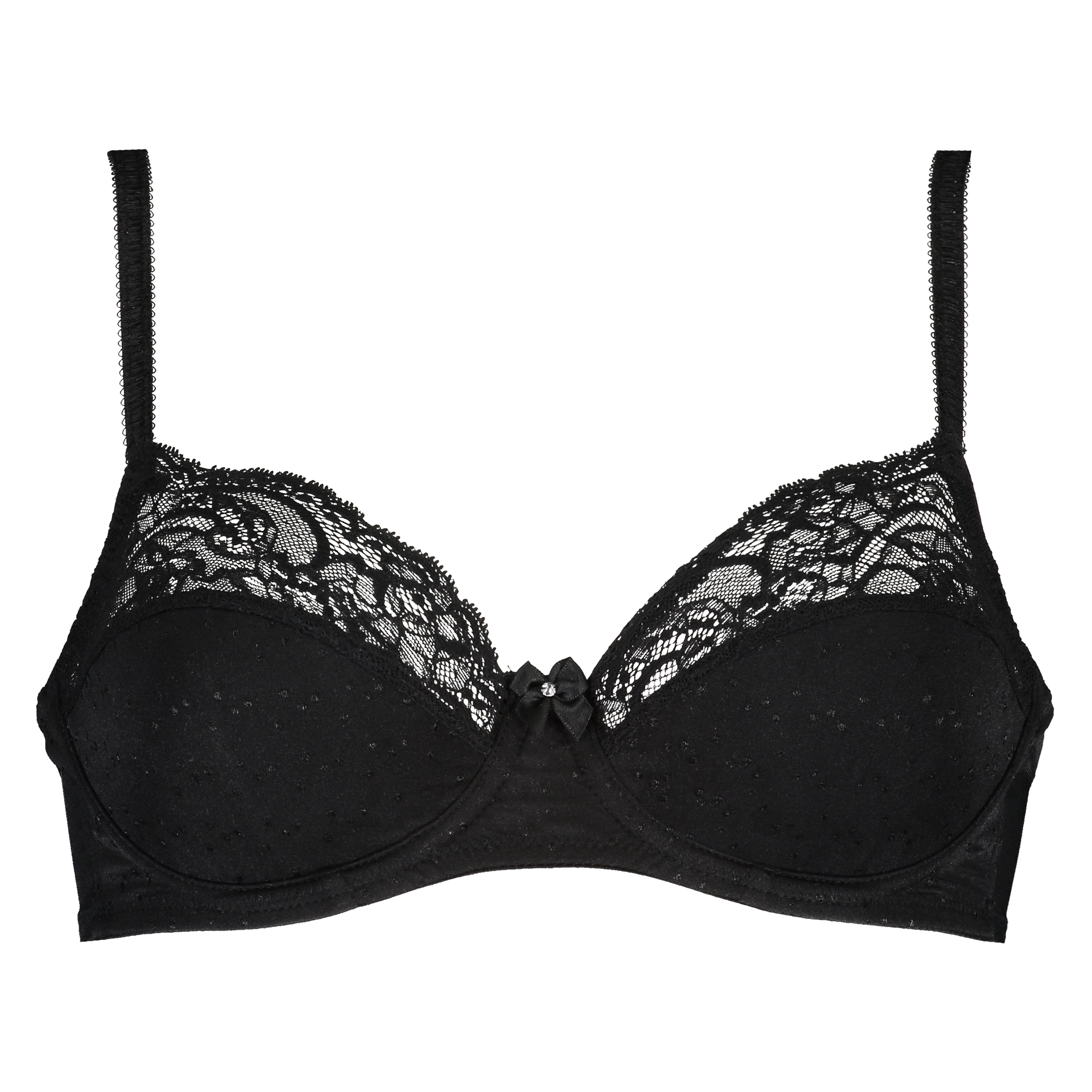 Soutien-gorge à armatures non-préformé Sophie, Noir, main