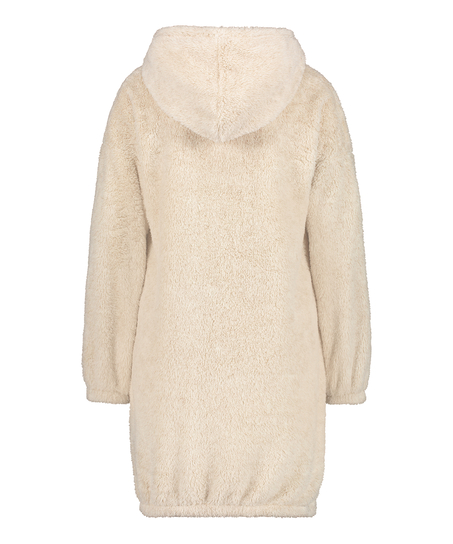 Snuggle Fleecekleid, Beige