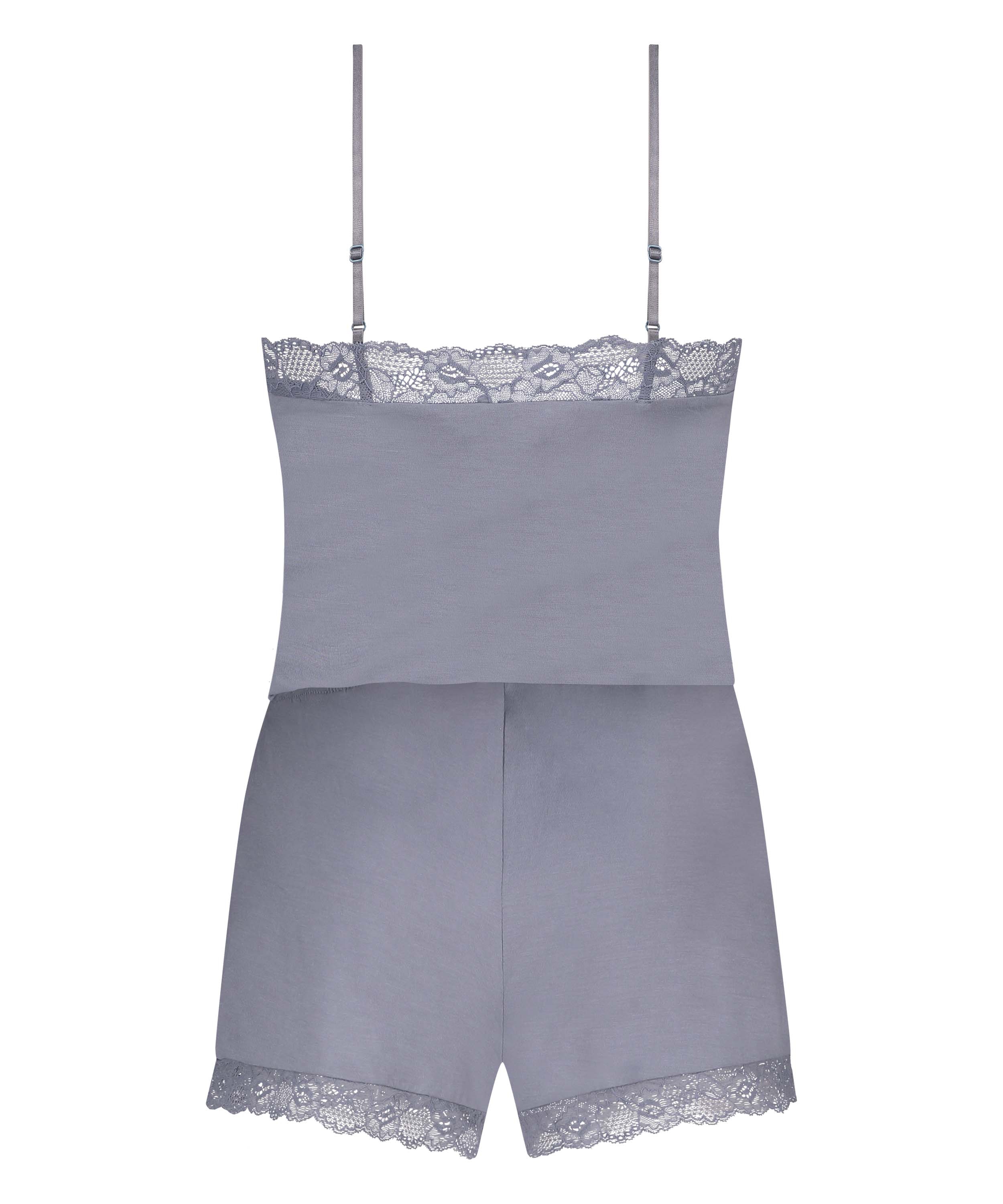 Kurzes Pyjama-Set Cami, Lila, main