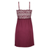 Jersey lace slipdress, Rot