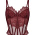 Bustier Zoe, Rouge