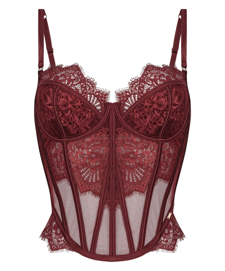 Bustier Zoe, Rouge