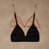 Triangel Bralette Smooth, Beige