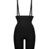 Nahtloser korrigierender Thigh Slimmer, Schwarz