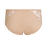 Superslip Midi aus Spitze, Beige