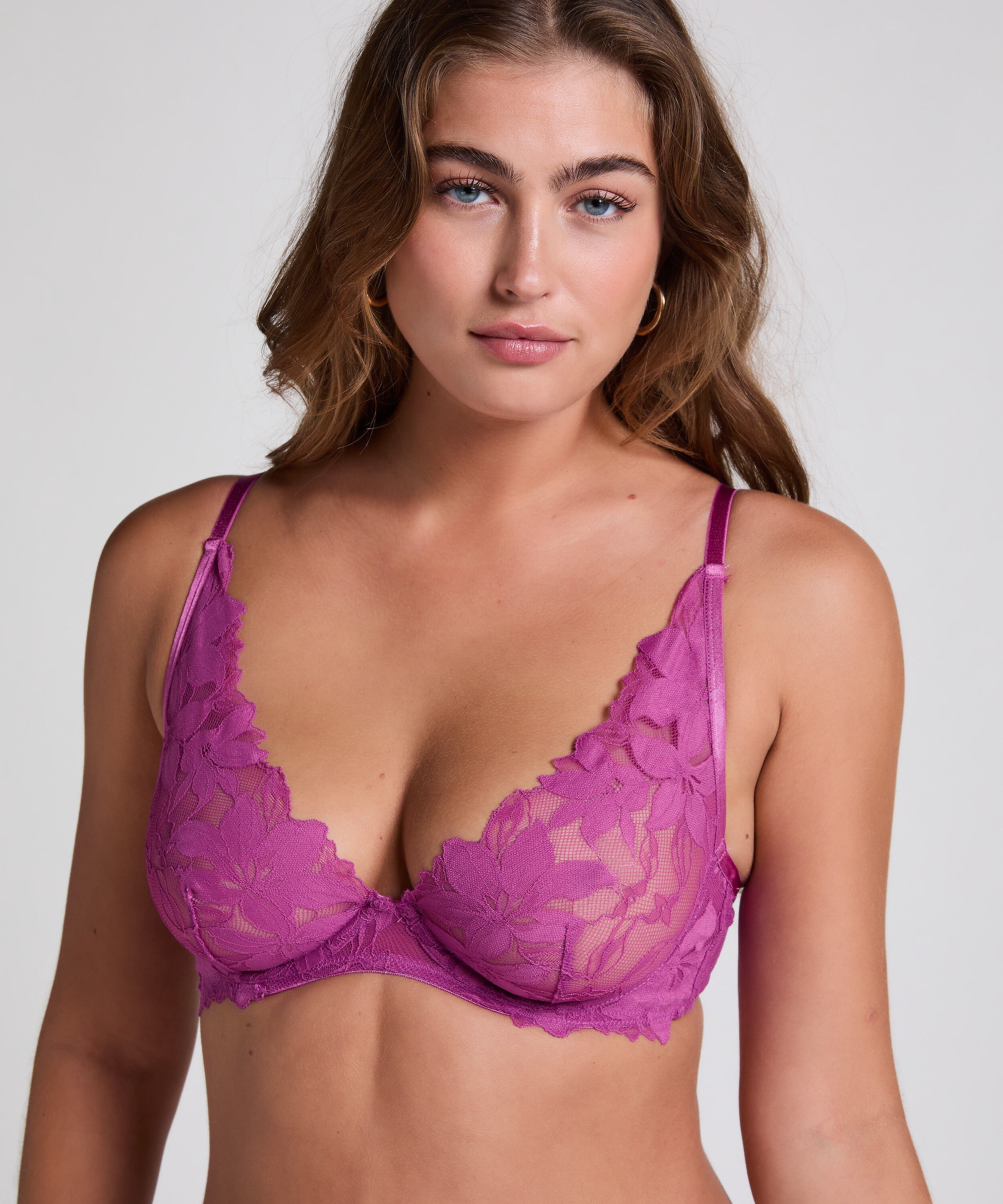 Soutien-gorge à armatures non-préformé Ingrid, Violet
