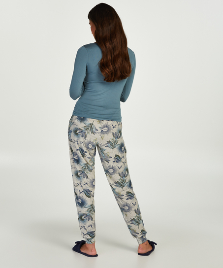 Petite pantalon de pyjama Jersey, Beige