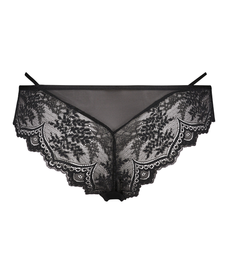 Slip brésilien Anna, Noir