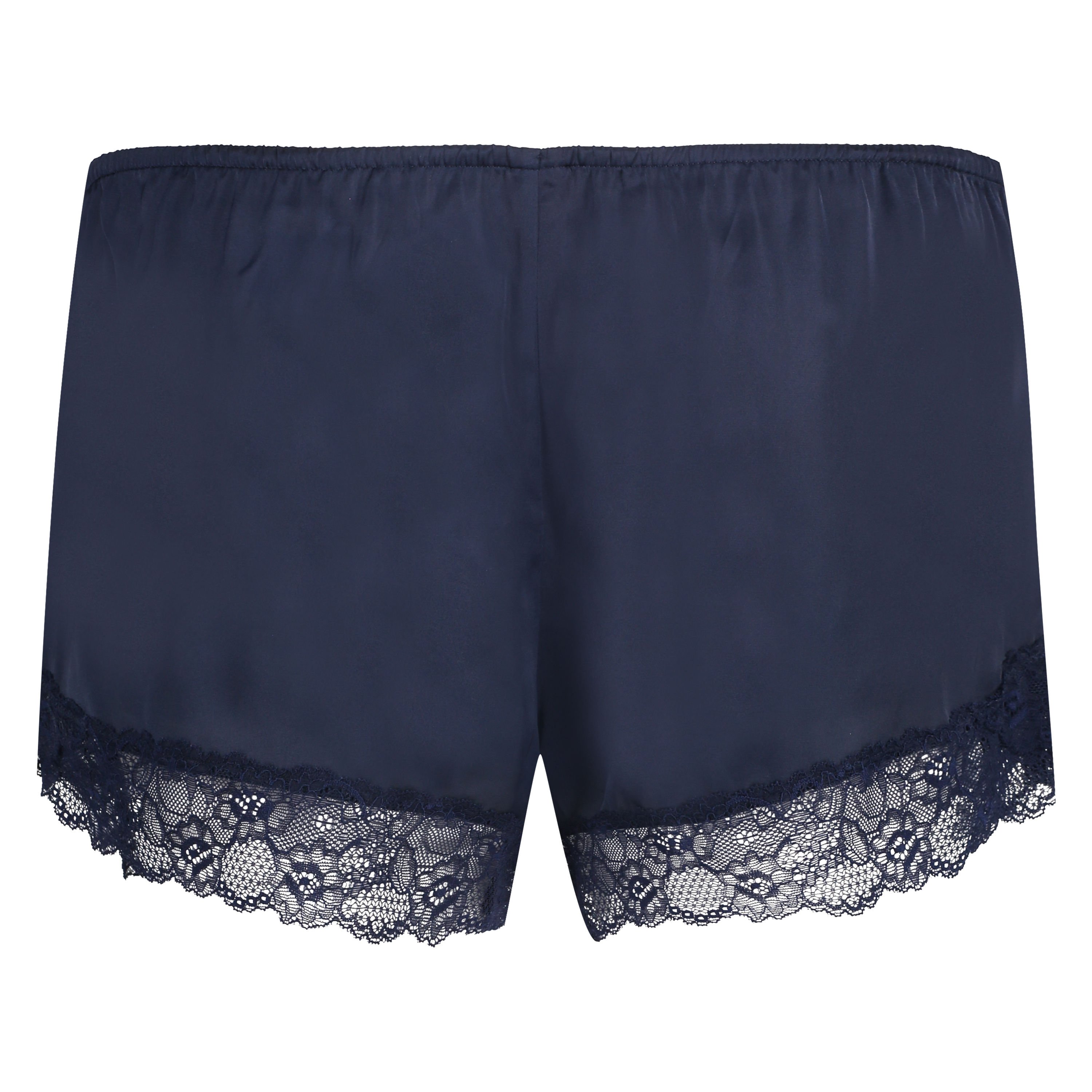 Pyjama-Shorts Satin, Blau, main