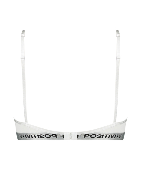 Unwattierter B&uuml;gel-BH Honey, Wei&szlig;