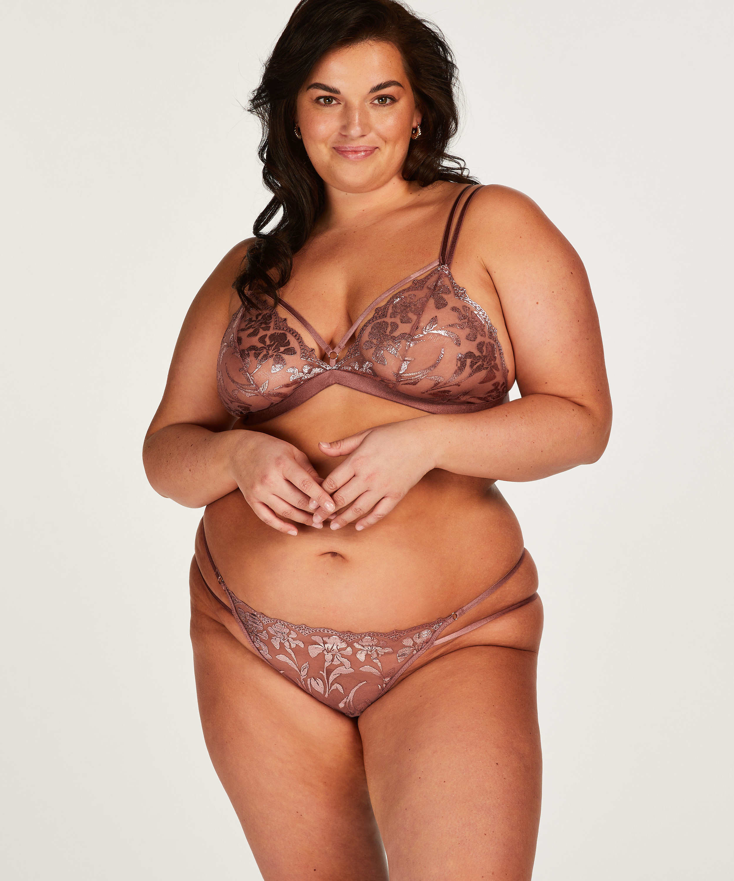 Brassi&egrave;re Mila, Violet, main