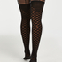 Stay-ups Fishnet Duckie, Schwarz
