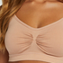 Strappy-Top, seamless, Beige