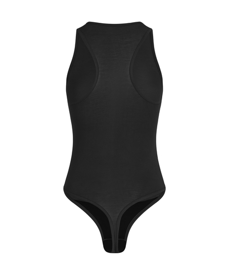 Himmlisch weiches Body aus Kaschmir-Mix, Schwarz